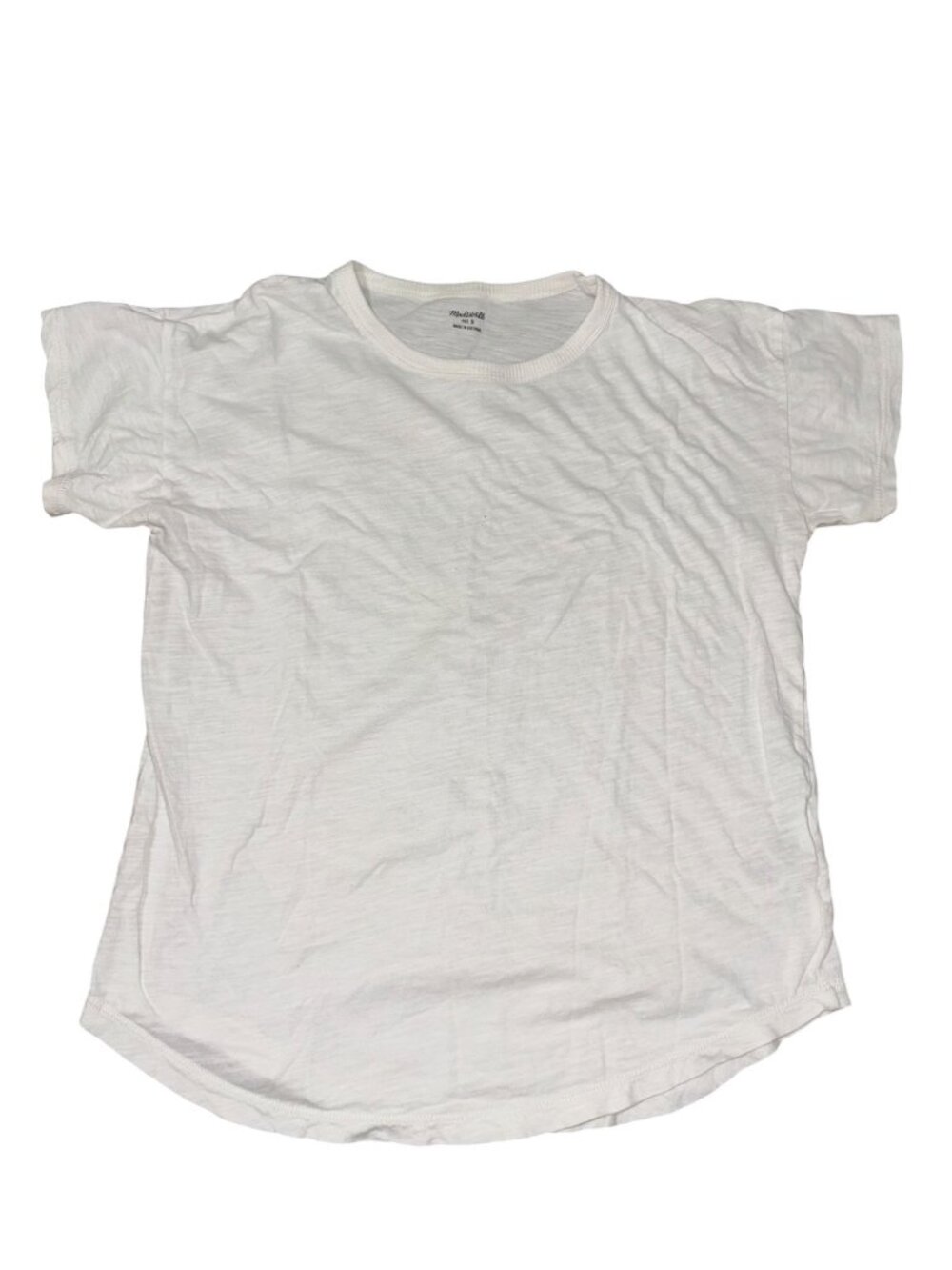 Madewell Small White Tee